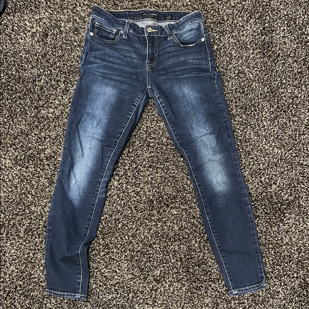 Lucky Brand Dark Blue Skinny Jeans